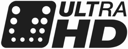Ultra HD logo oben